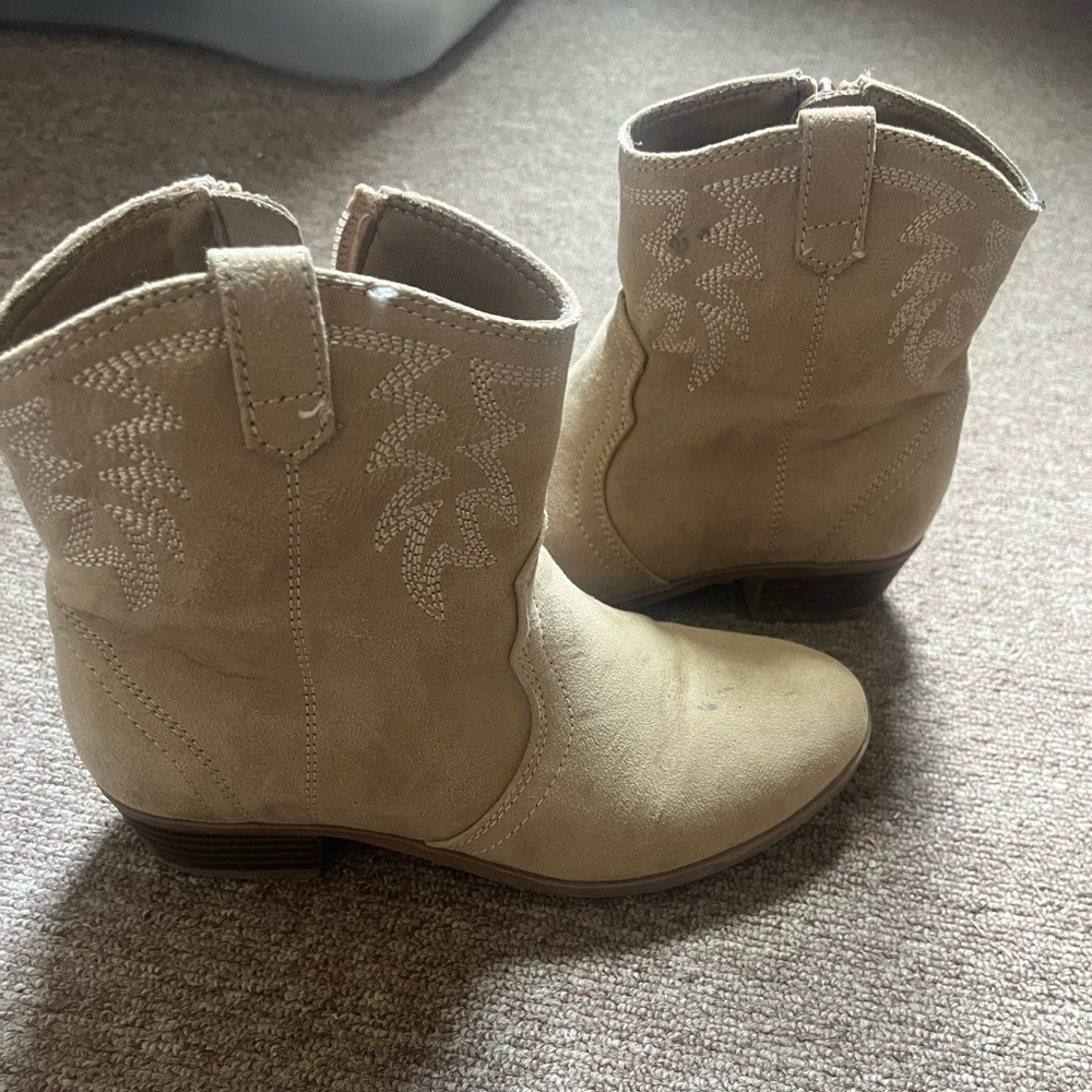 Taupe Ankle Boots